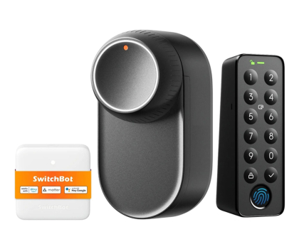 Czujnik inteligentny SwitchBot Inteligentny zamek Ultra 3w1 z centralką Hub Mini Matter i k